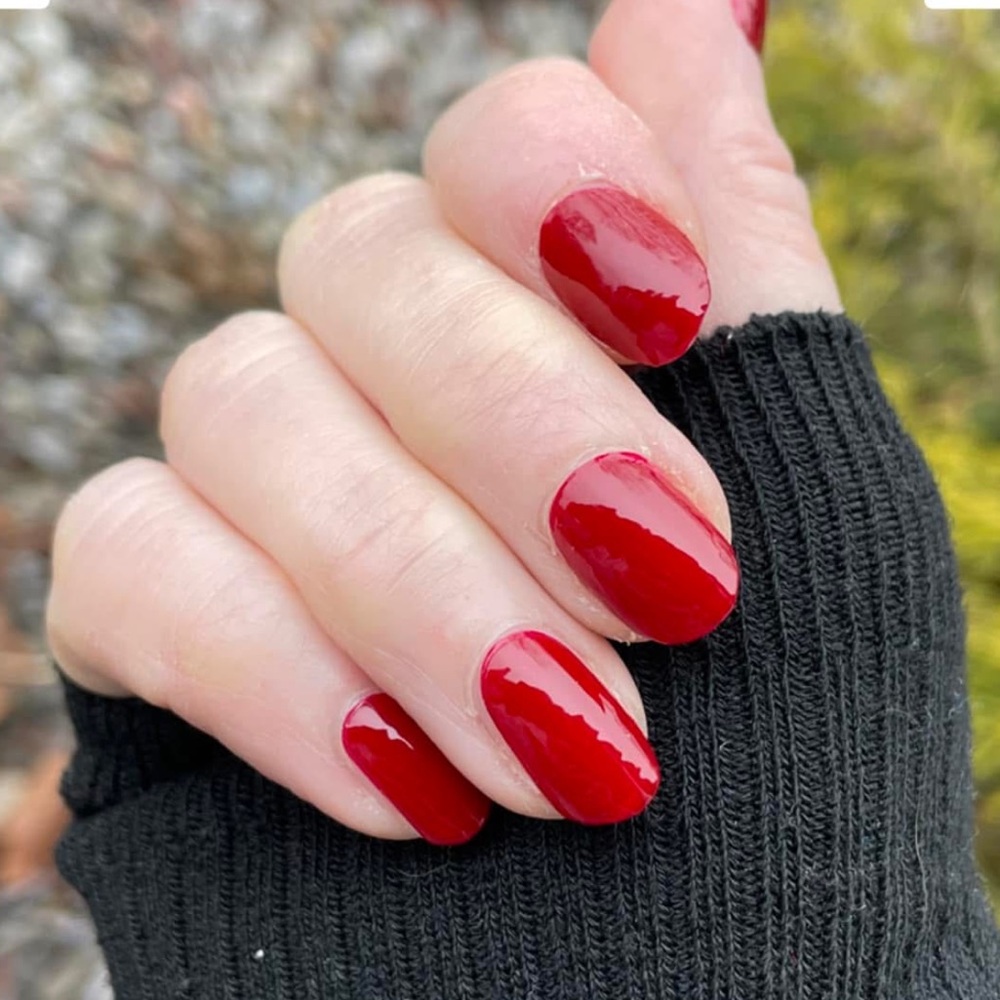 *Retired* Color Street: Bed of Roses | Red Jelly Sheer Valentine’s Day Classic - Picture 5 of 8